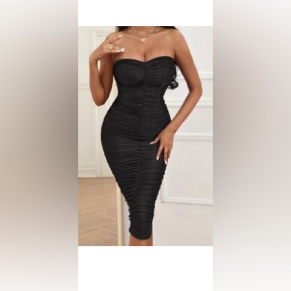 Sexy Black Dress size large